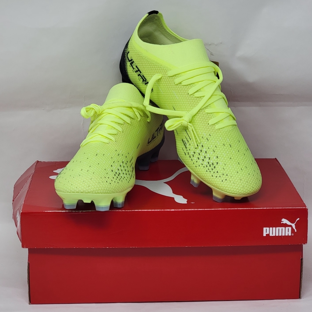 Puma Ultra Match FG/AG Soccer Cleats Green 106905-01 Women's Size Multi New